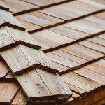 Wood texture background. roof